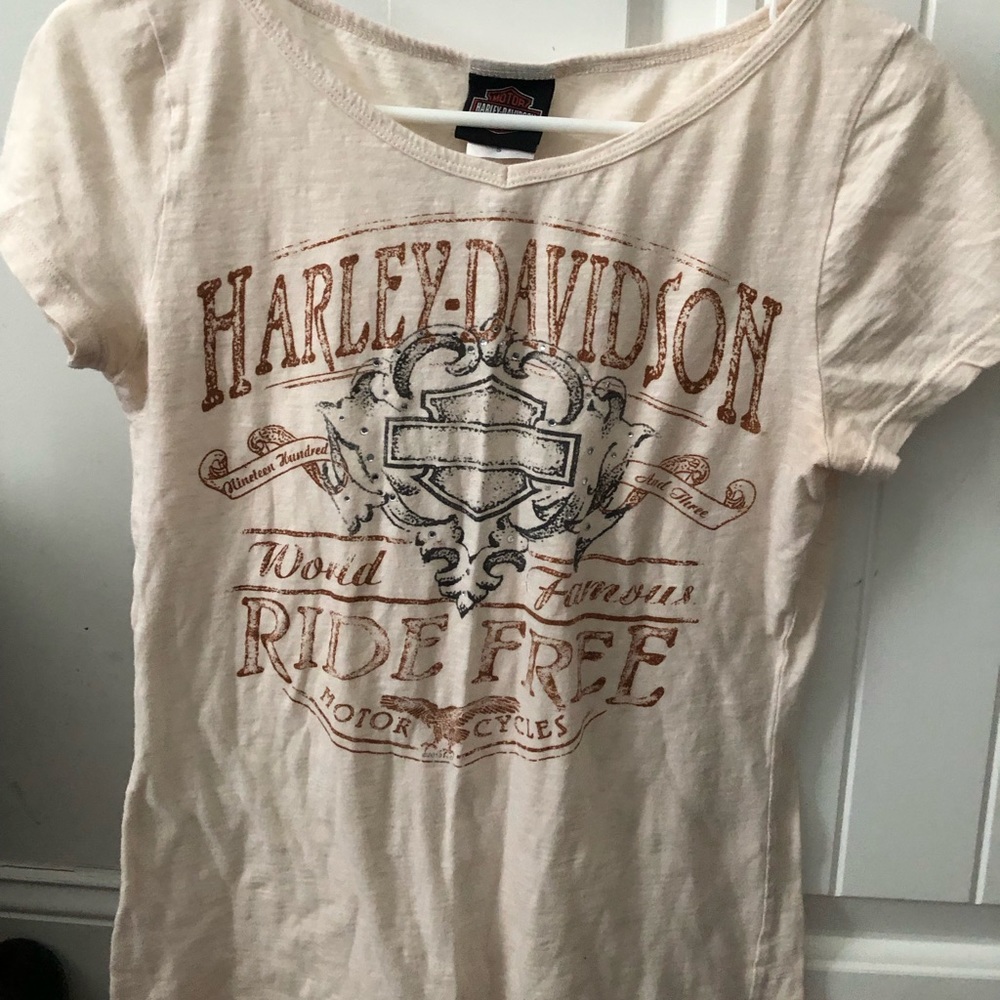 Harley Davidson fitted tshirt